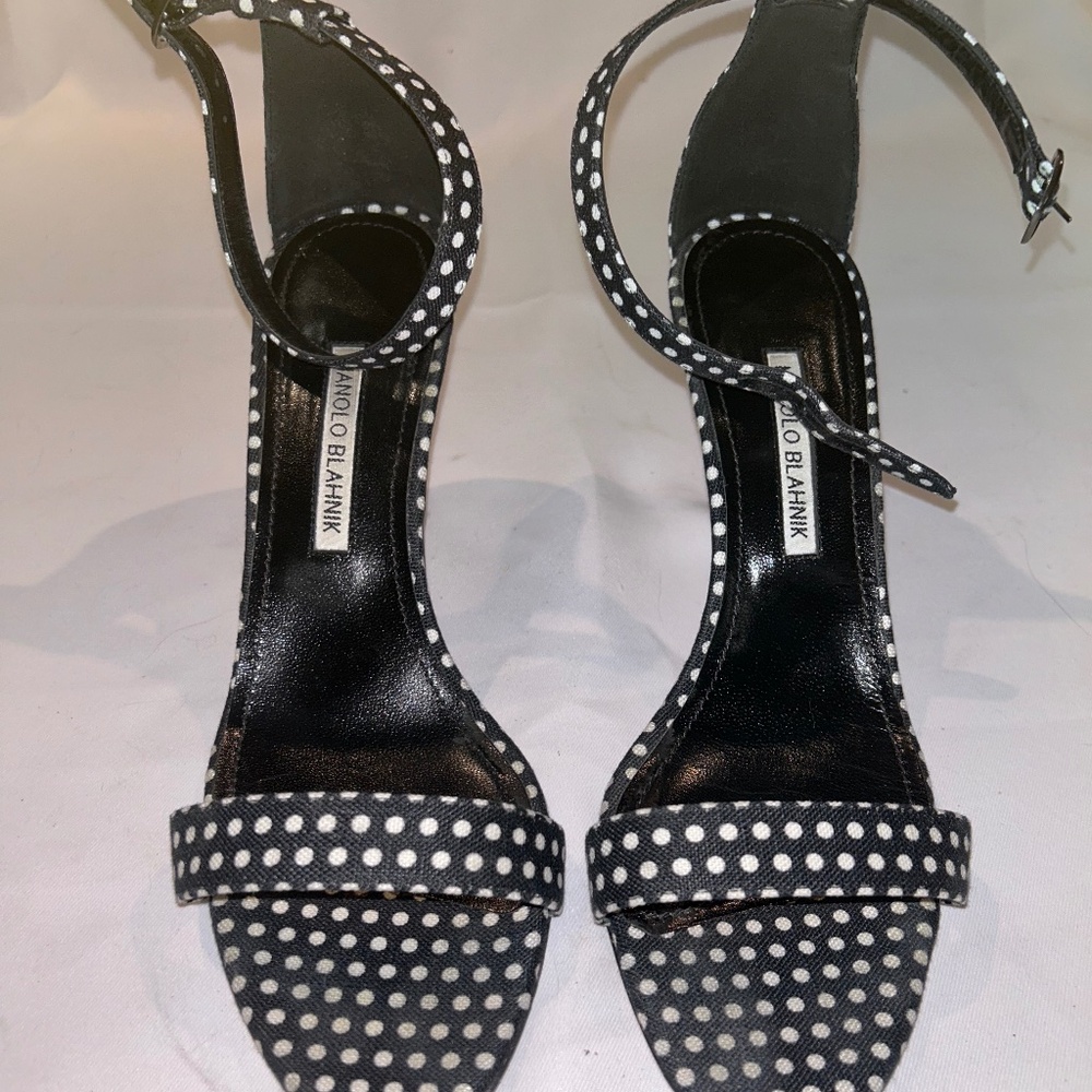 Manolo Blahnik strappy heels